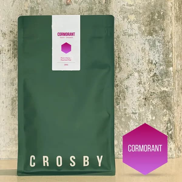 cormorant, kenya + tanzania coffee from crosby coffee oxford road