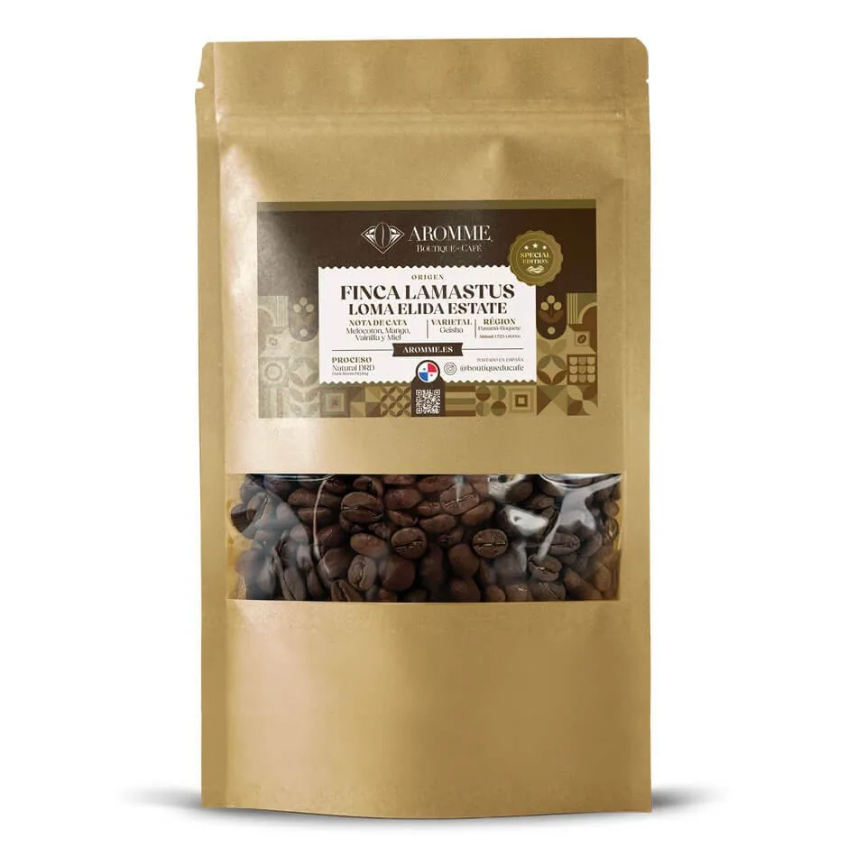 panamá finca lamastus – loma elida, panama coffee from aromme boutique du café