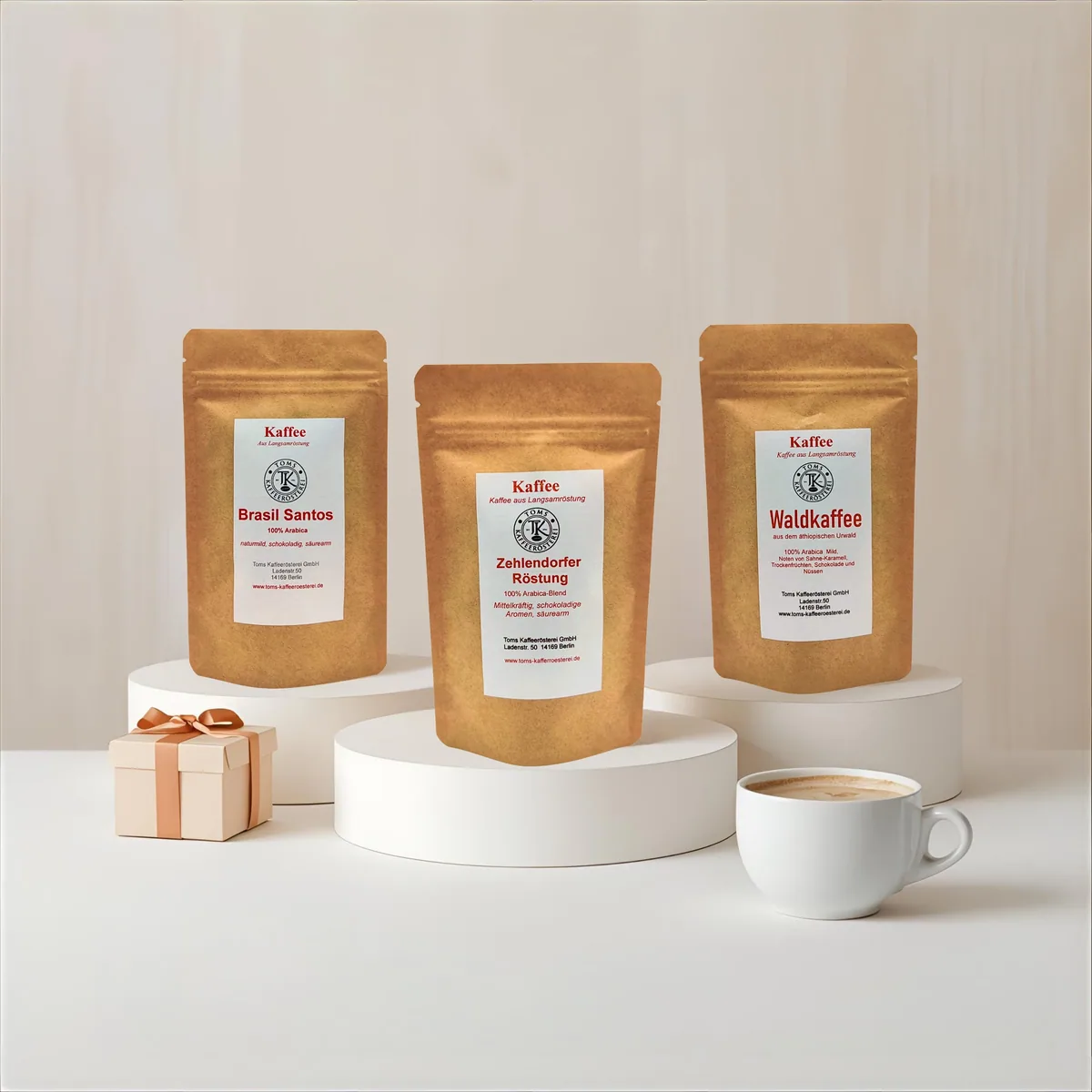 probierpack filterkaffee, costa rica coffee from toms coffee roasters ridder schwarz gbr