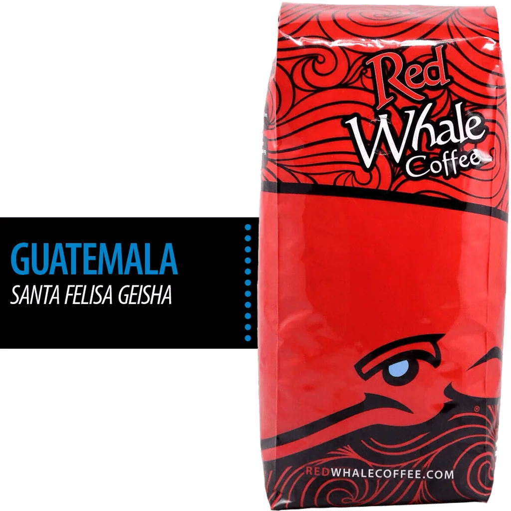 guatemala: santa felisa geisha, guatemala coffee from red whale coffee