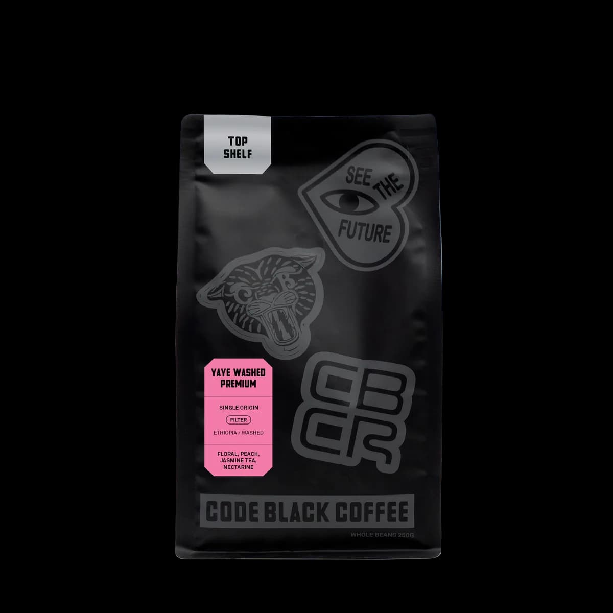 ethiopia yaye premium washed filter - single origin, ethiopia coffee from code black