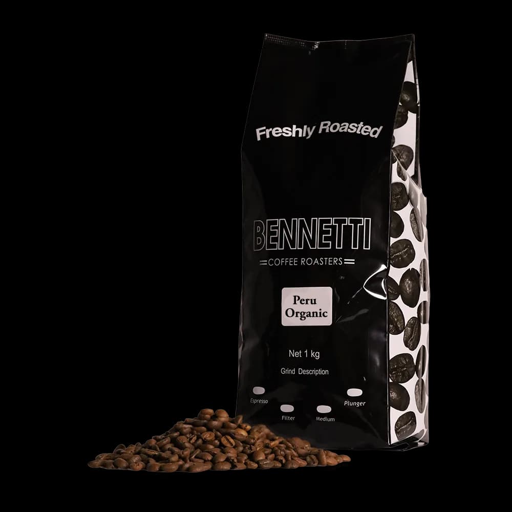 peru organic, peru coffee from bennetti coffee roasters