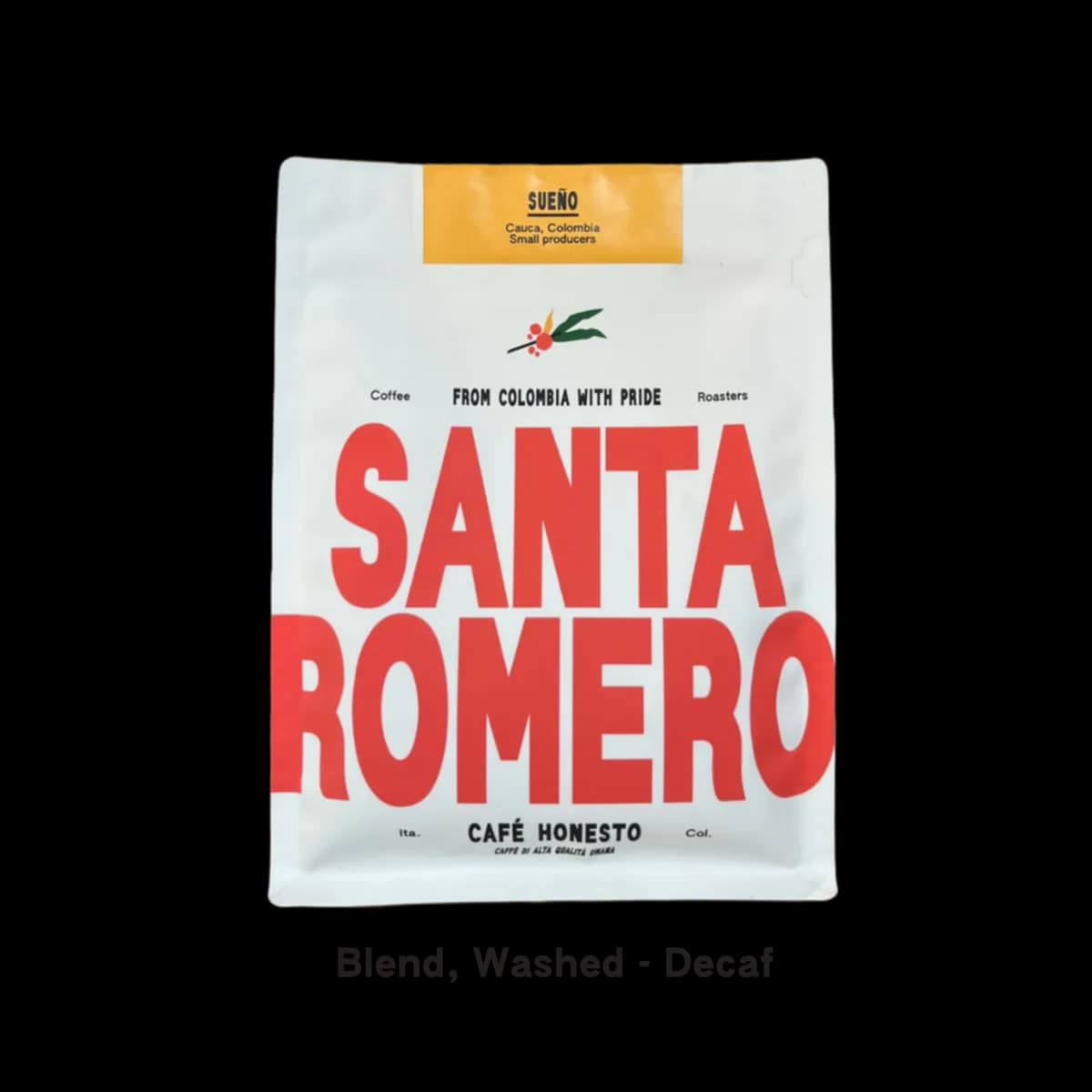 sueño, colombia coffee from santaromero coffee