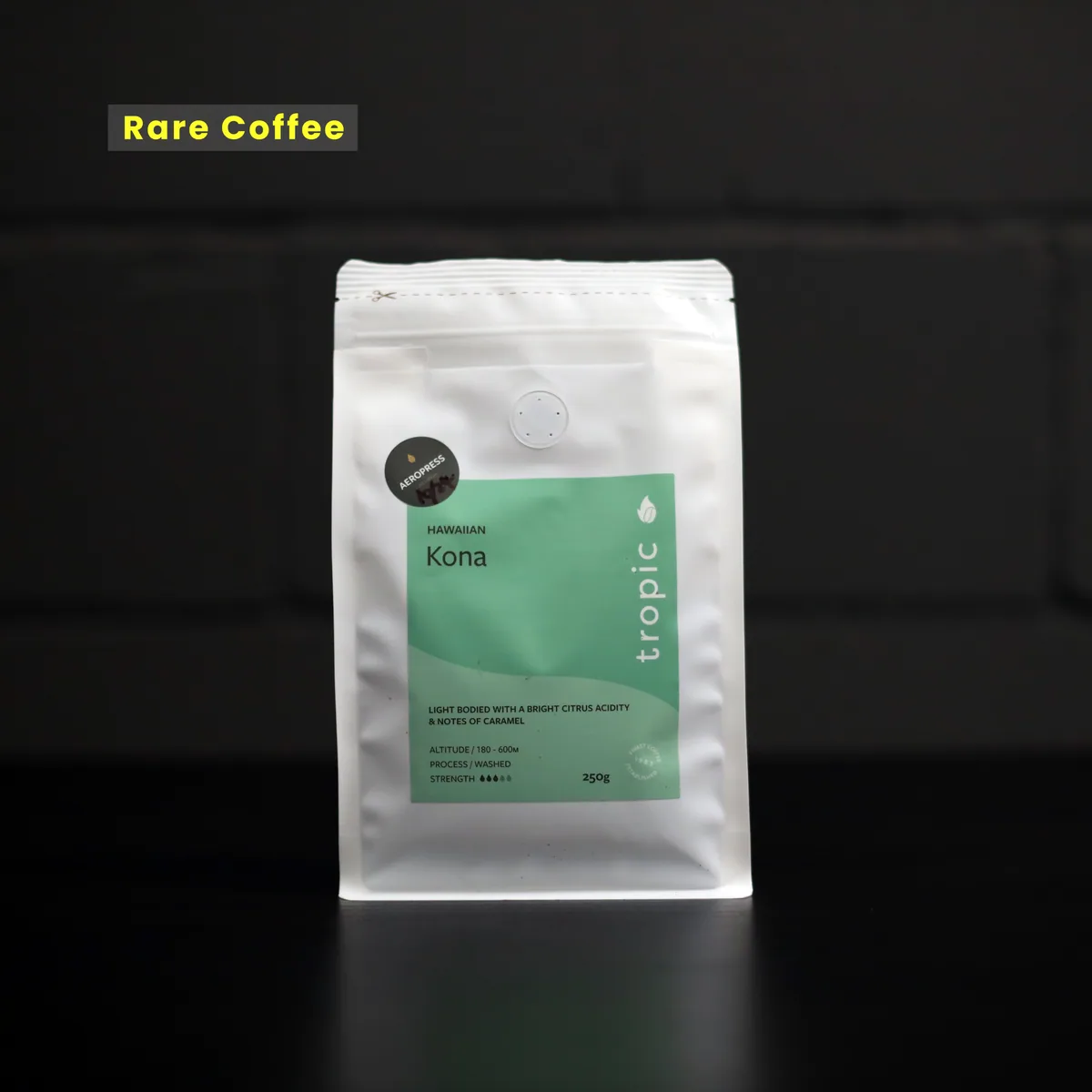 hawaiian kona coffee, hawaii + hawaiian kona coffee from tropic coffee ltd