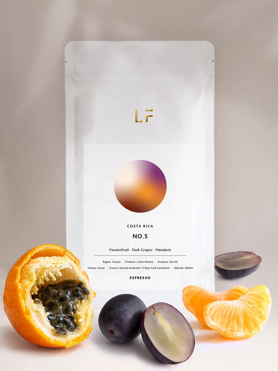 no.5, costa rica coffee from lf coffee