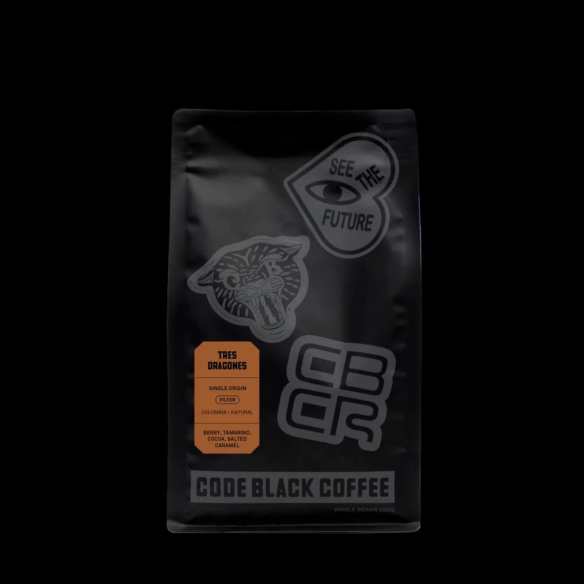 colombia tres dragones filter - single origin, colombia coffee from code black