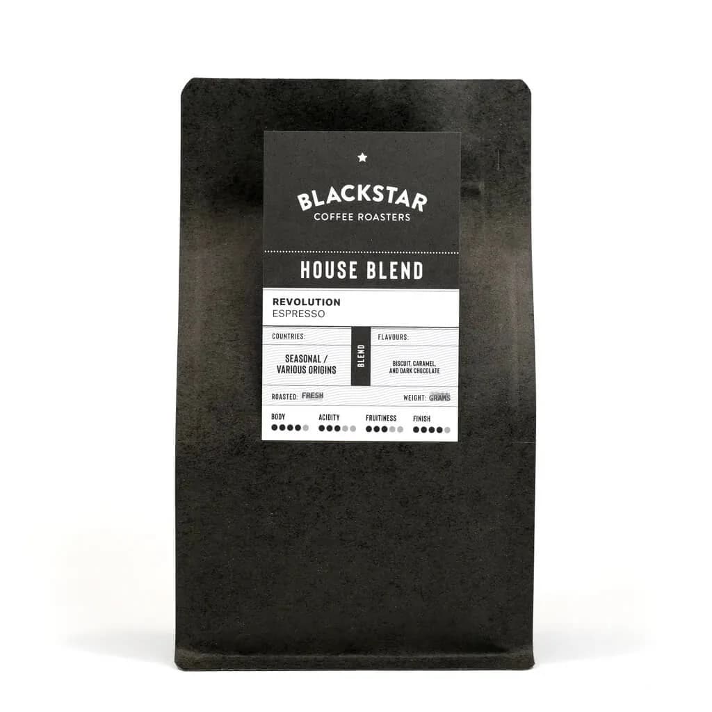 revolution blend - penyclub, ethiopia + brazil + papua new guinea coffee from blackstar coffee roasters - east brisbane