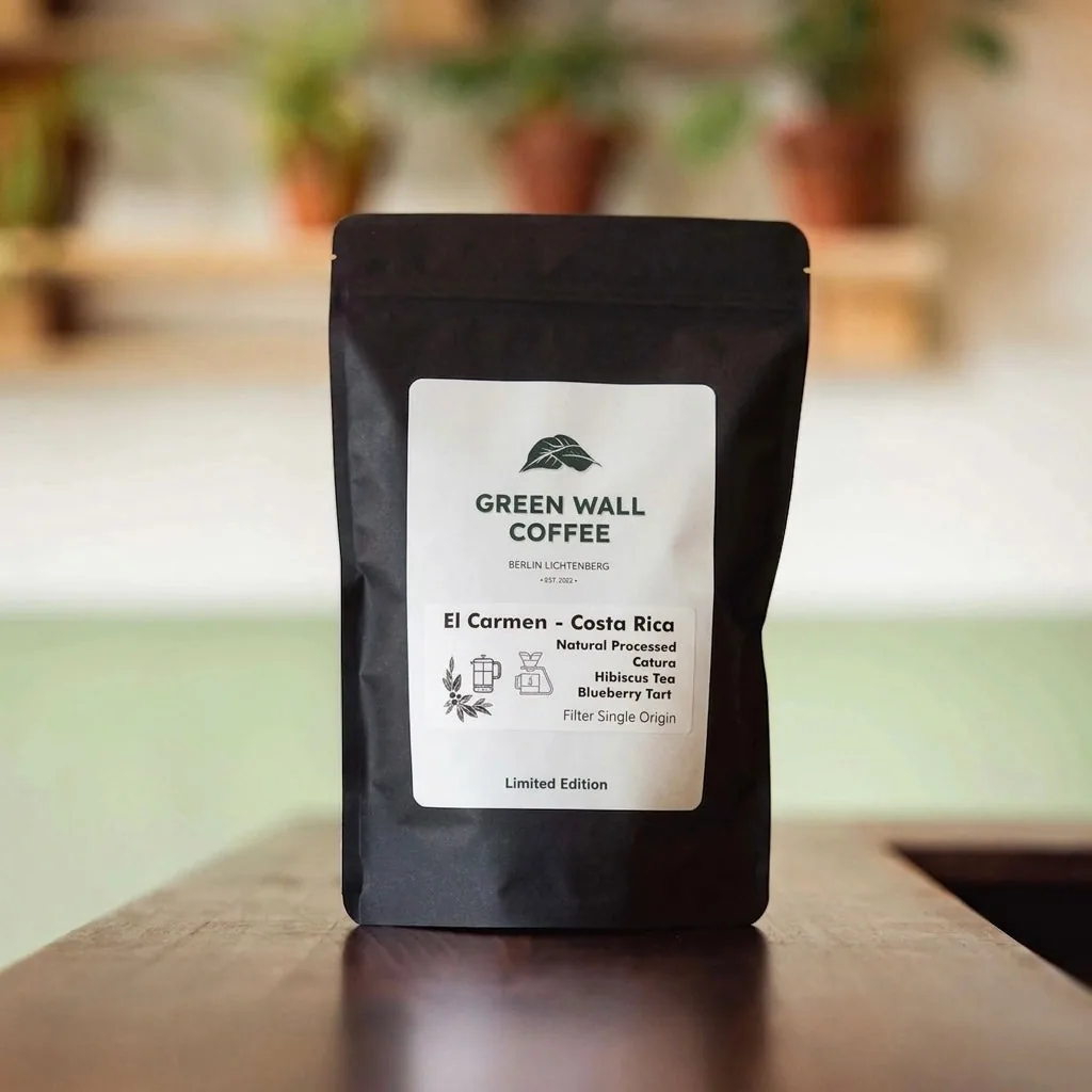 el carmen, costa rica coffee from green wall coffee
