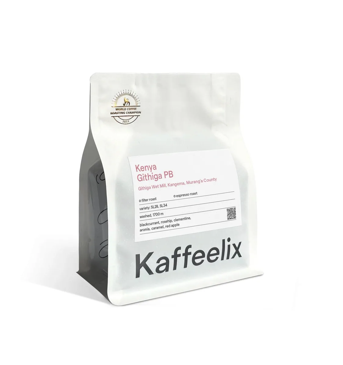 kenia githiga pb - washed, kenya coffee from kaffeelix