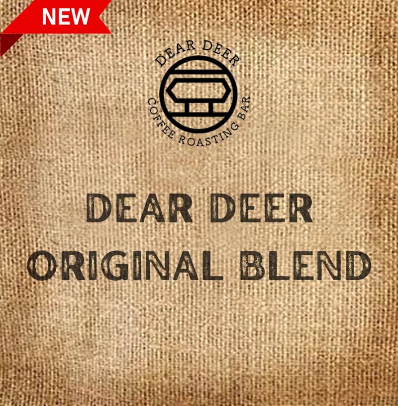 (new) dear deer original blend - wholesale, ethiopia + brazil coffee from dear deer coffee roasting bar ellerslie
