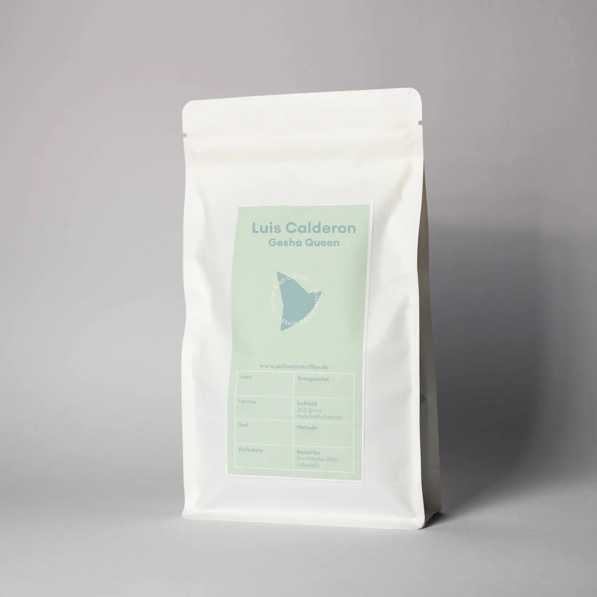 kaffebønner - gesha queen 1000g, colombia coffee from spinchy