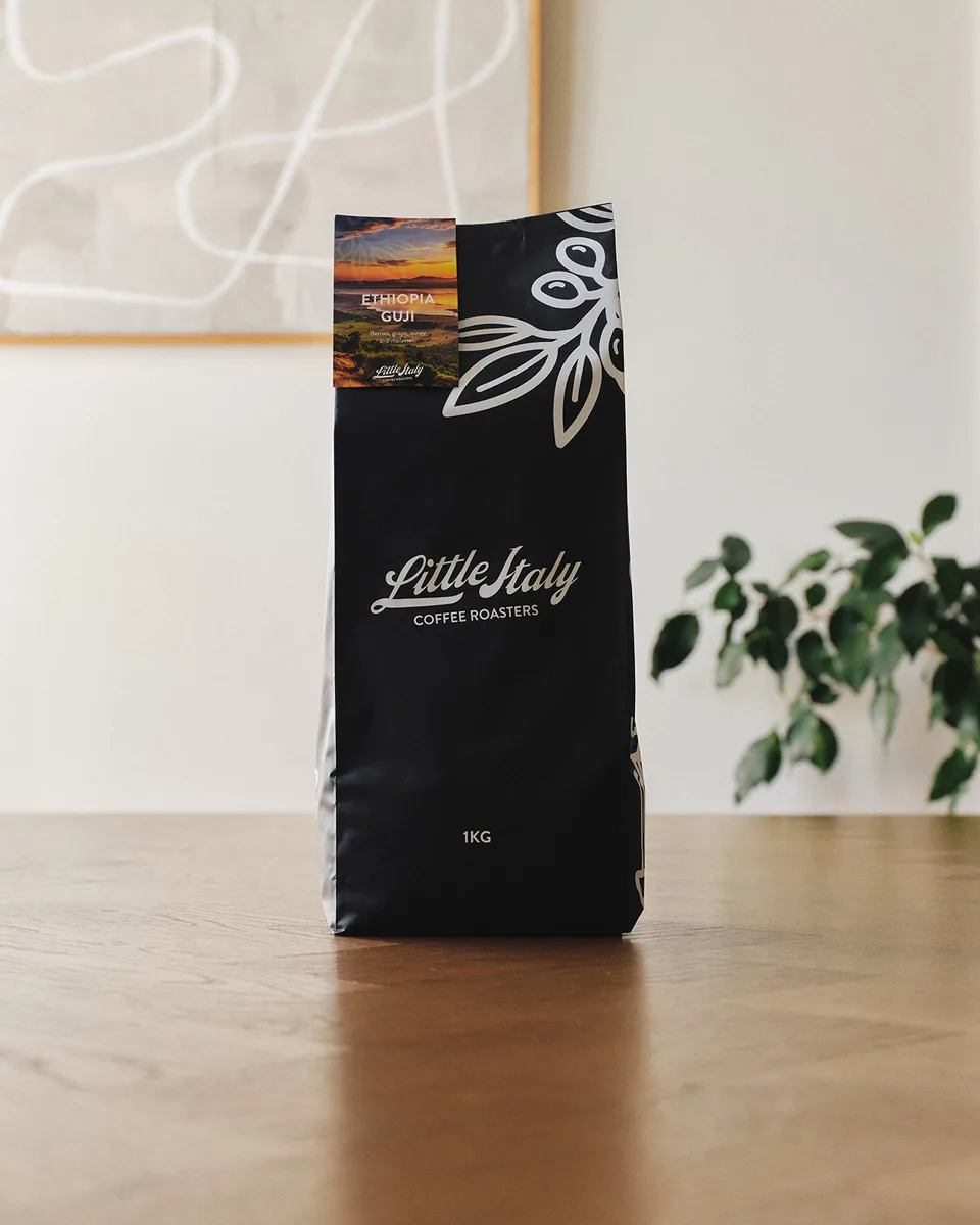 ethiopia guji single origin coffee, ethiopia coffee from little italy coffee roasters - roastery