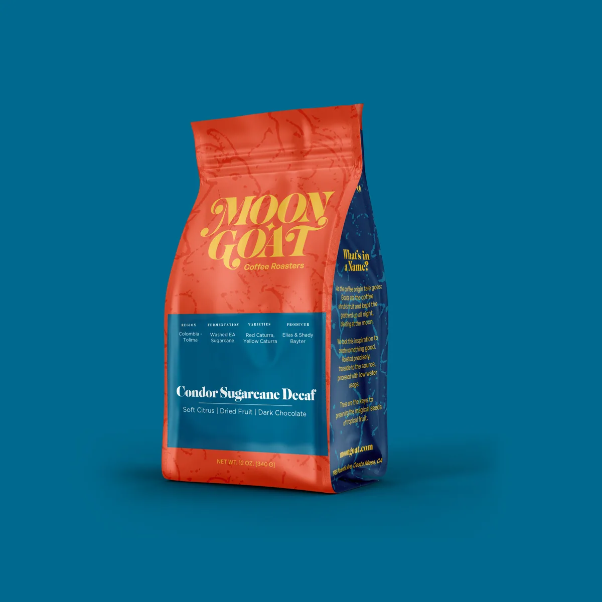 condor sugarcane decaf, colombia coffee from moongoat coffee wholesale & catering