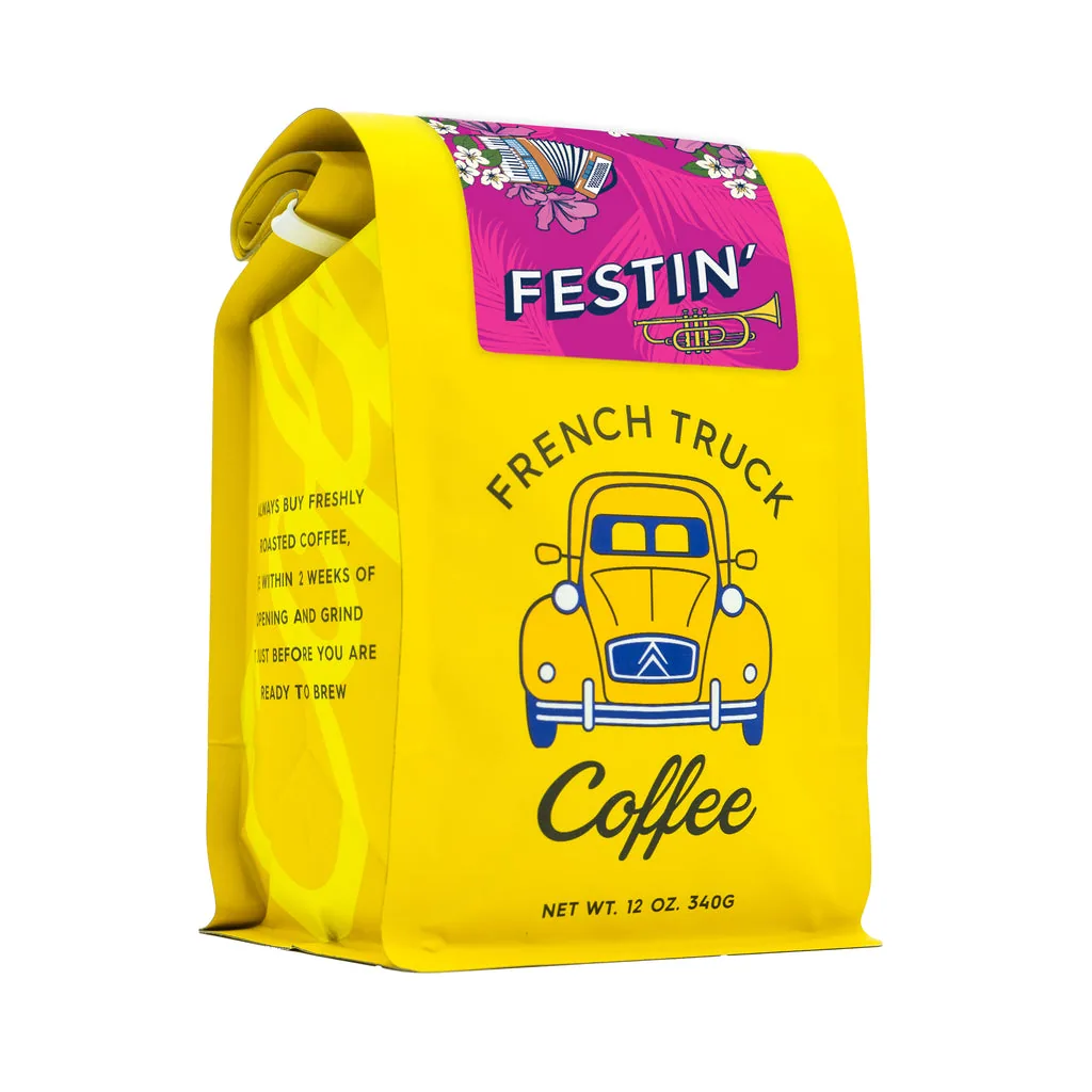 festin', colombia + peru coffee from french truck coffee