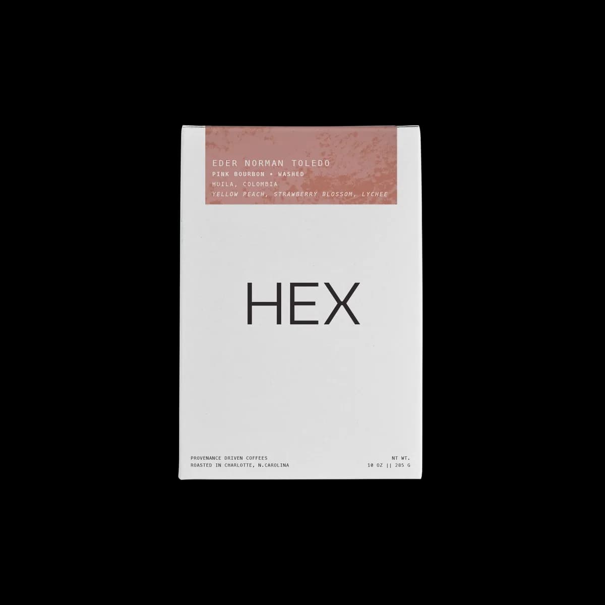 eder norman toledo pink bourbon • washed, colombia coffee from hex coffee roasters
