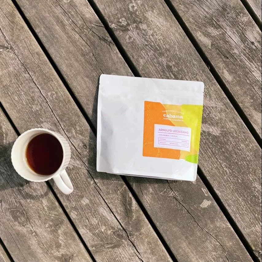 kolumbien | arnulfo leguizamo geisha, colombia coffee from cabana coffee roasters