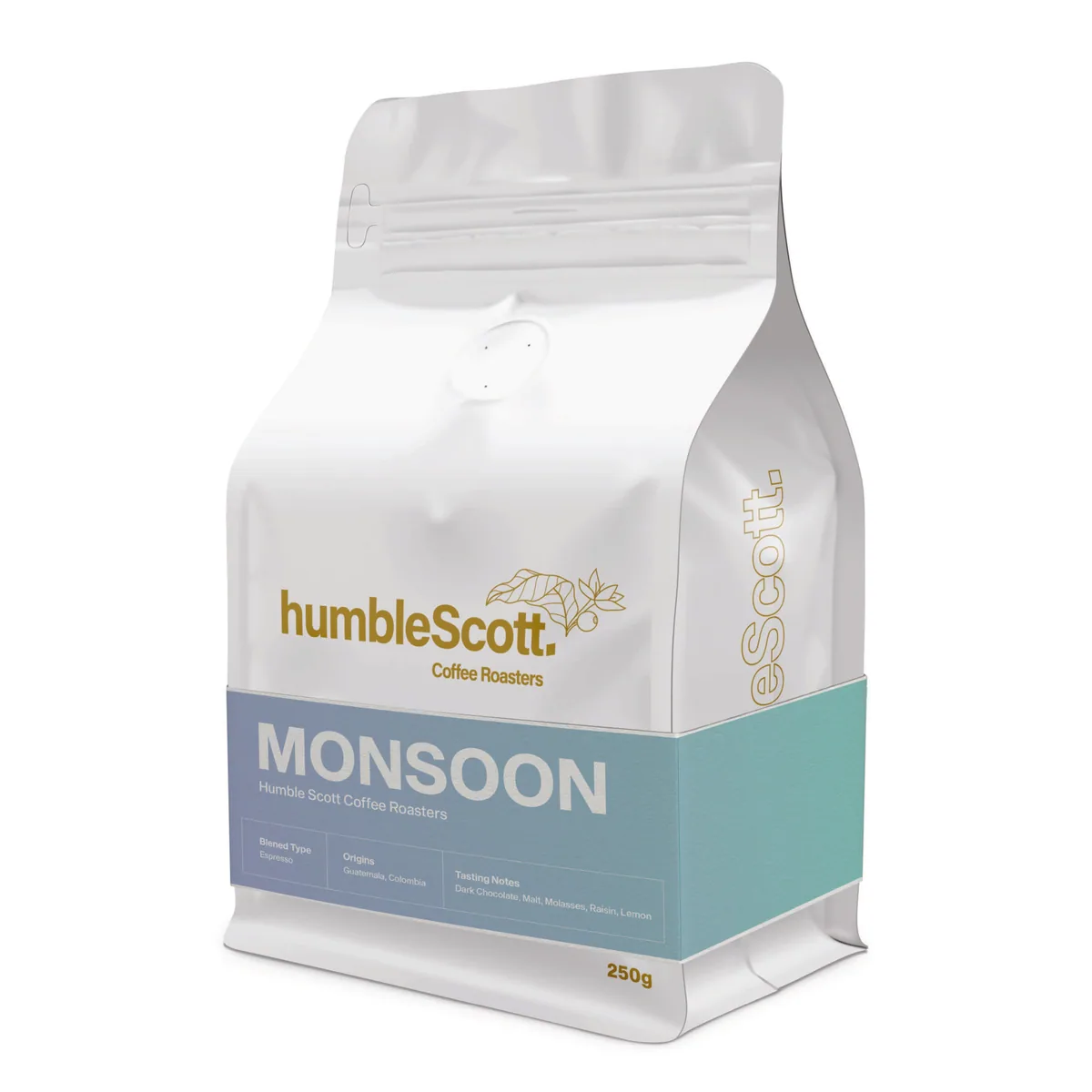 monsoon, colombia + guatemala coffee from humble scott coffee roasters