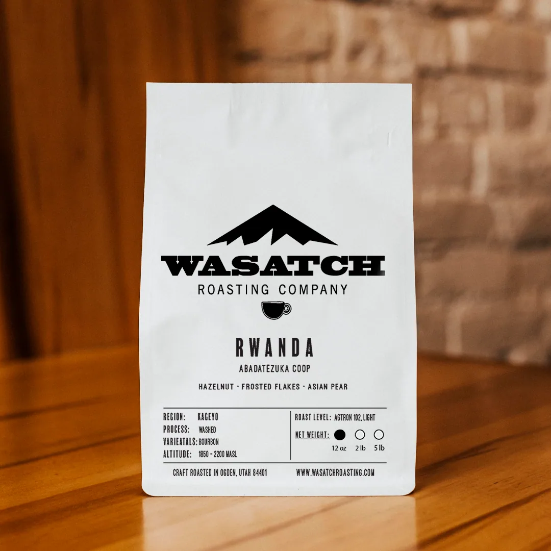 rwanda-kageyo, rwanda coffee from wasatch roasting company