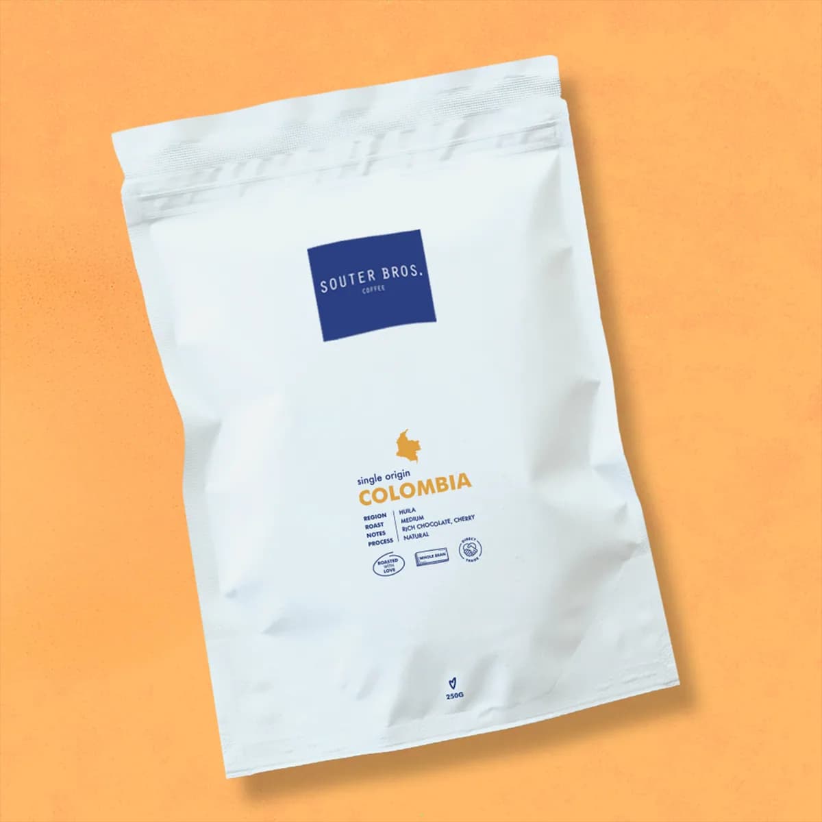 single origin colombia huila coffee — cherry, raspberry & chocolate | souter bros., colombia coffee from souter bros.