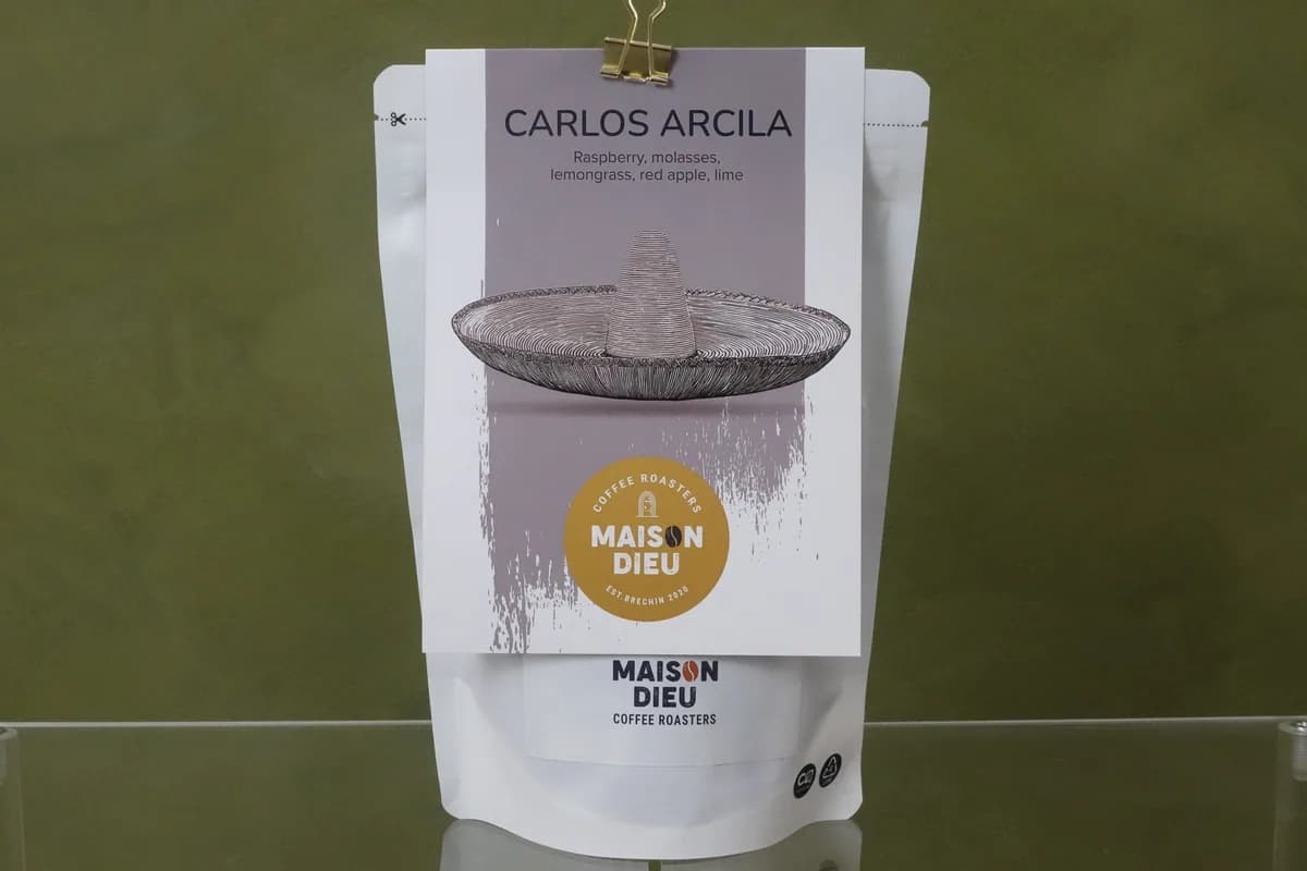 carlos arcila - gesha, ethiopia + colombia + panama coffee from maison dieu coffee roasters