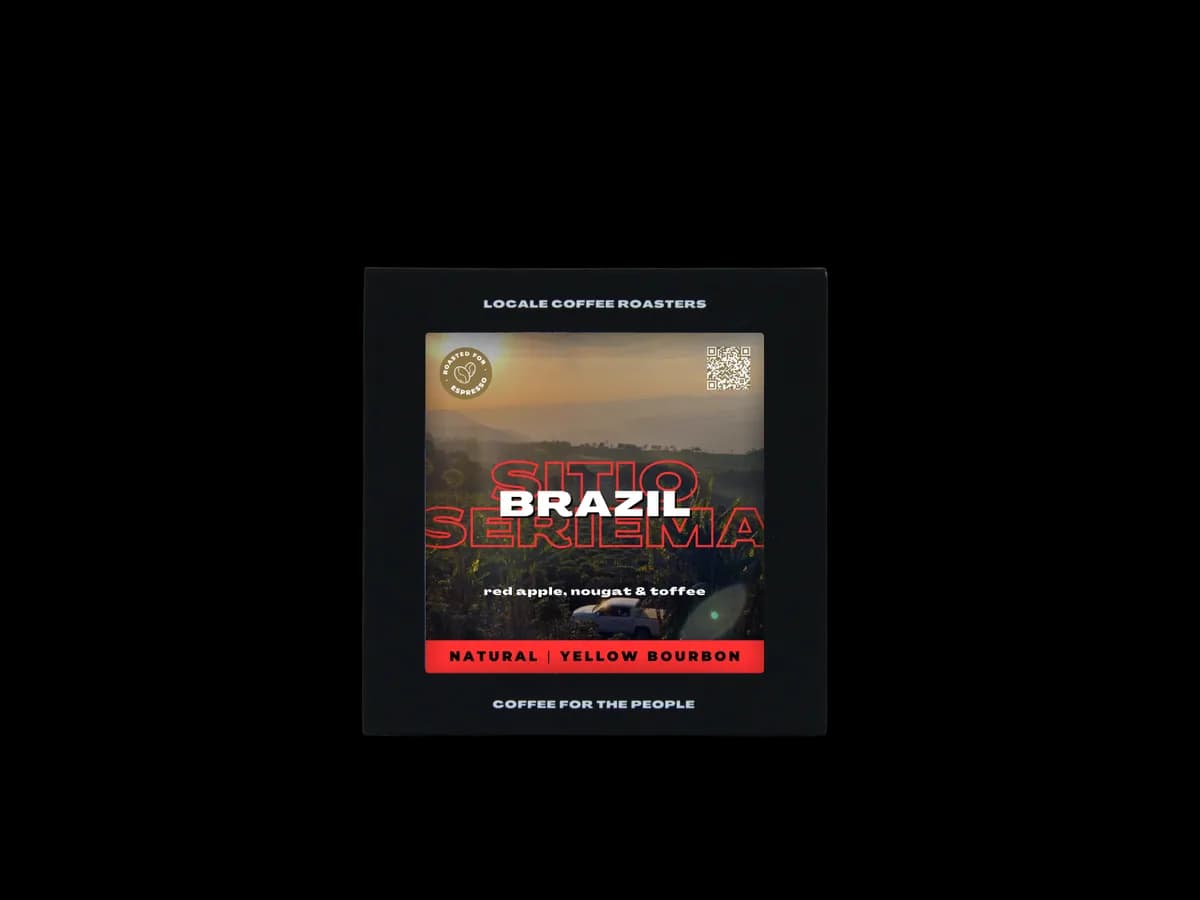 sitio seriema: brazil, brazil coffee from locale coffee roasters wa