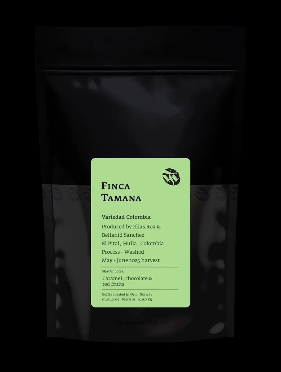 finca tamana variedad colombia, colombia coffee from tim wendelboe