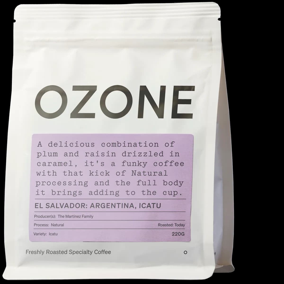 el salvador: finca argentina, icatu, el salvador coffee from ozone coffee - london fields