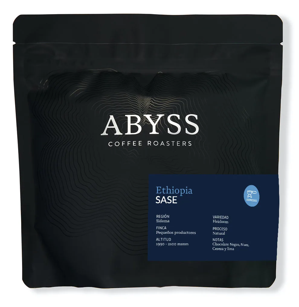 sase espresso, ethiopia coffee from abyss coffee roasters