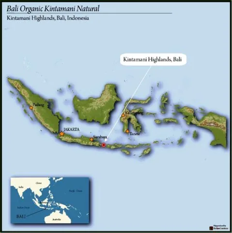 bali kintamani, indonesia coffee from the kaffeeklatsch