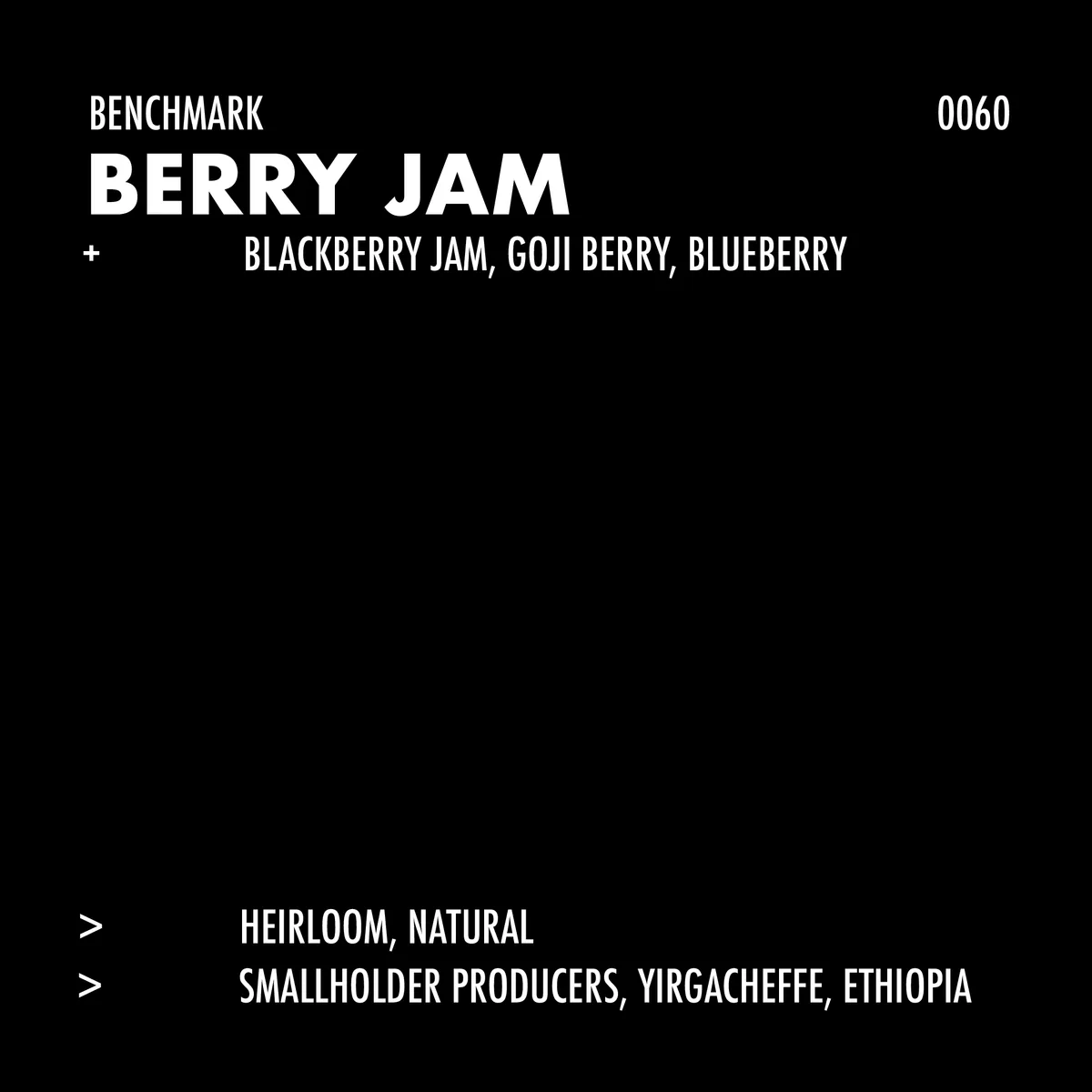 berry jam, ethiopia coffee from formative