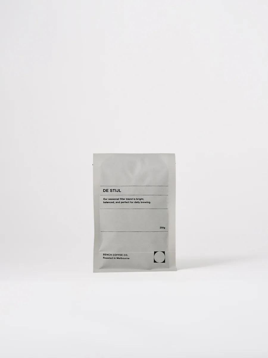 de stijl, colombia + nicaragua coffee from bench coffee co. roastery