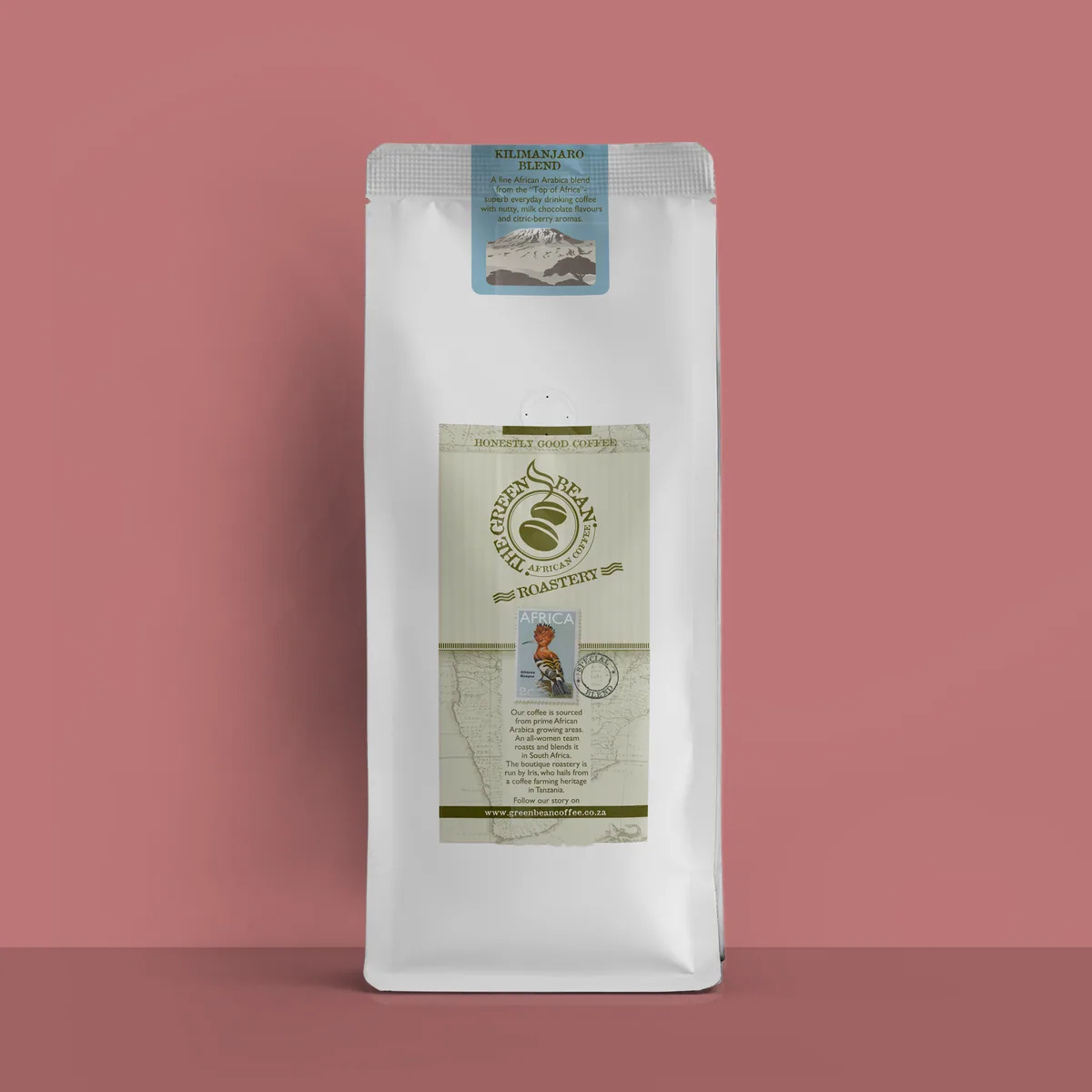 green bean - kilimanjaro blend, tanzania coffee from green bean coffee roastery