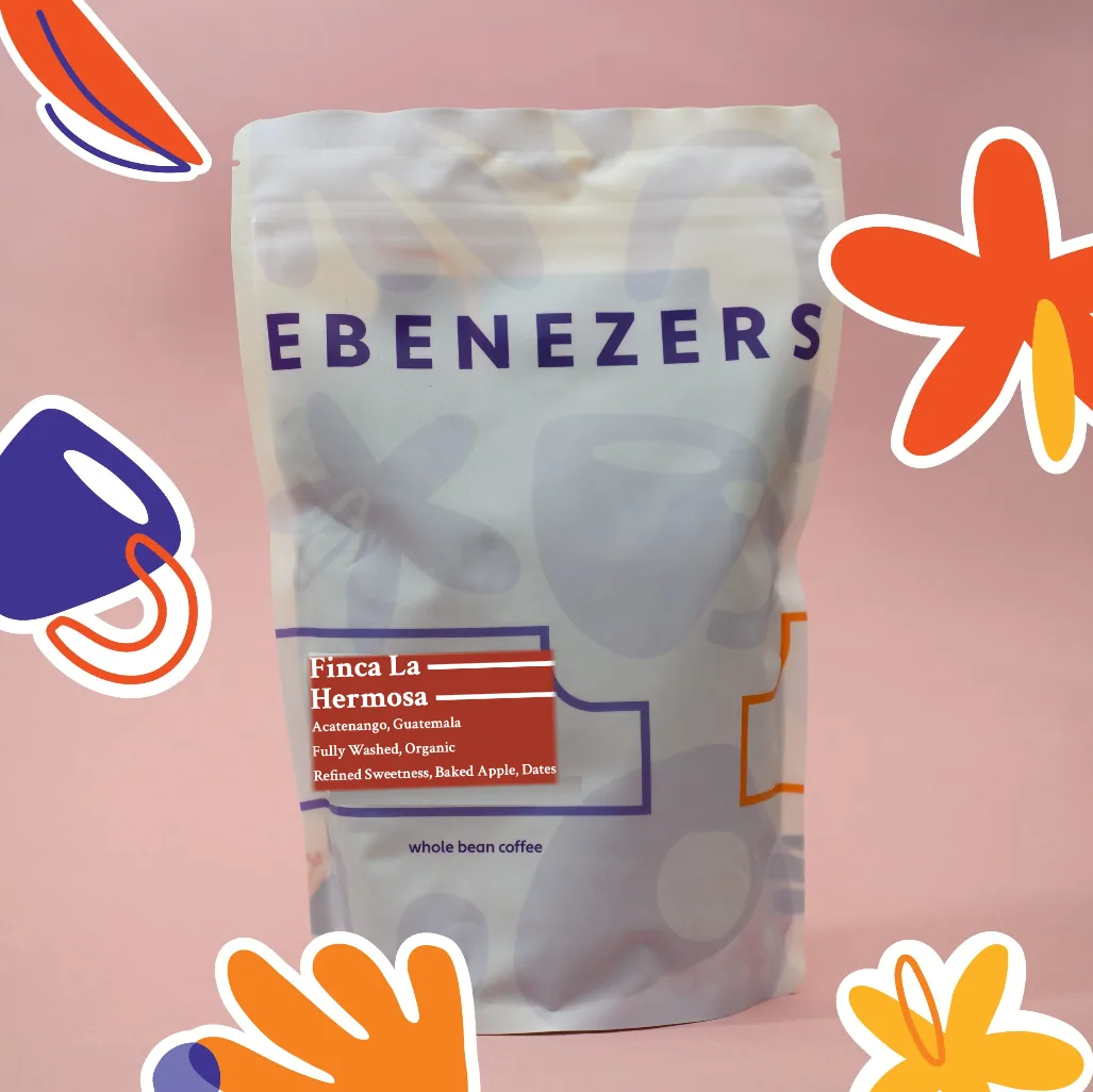 finca la hermosa (organic), guatemala coffee from ebenezers coffeehouse