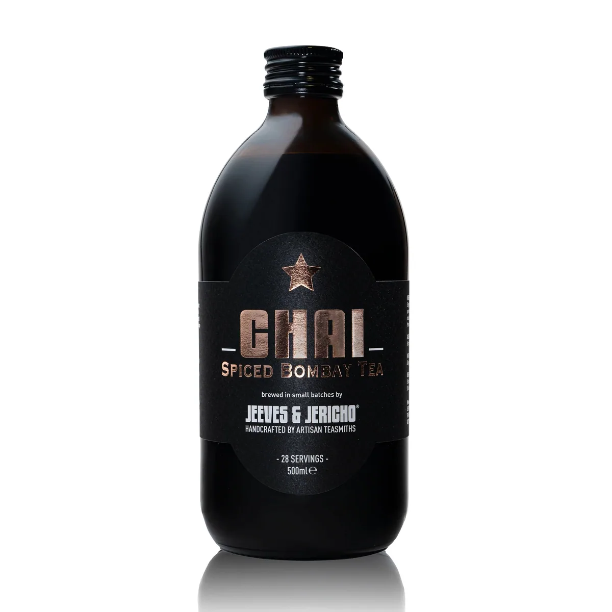 jeeves & jericho chai concentrate syrup 500ml, india coffee from copper coffee roasters