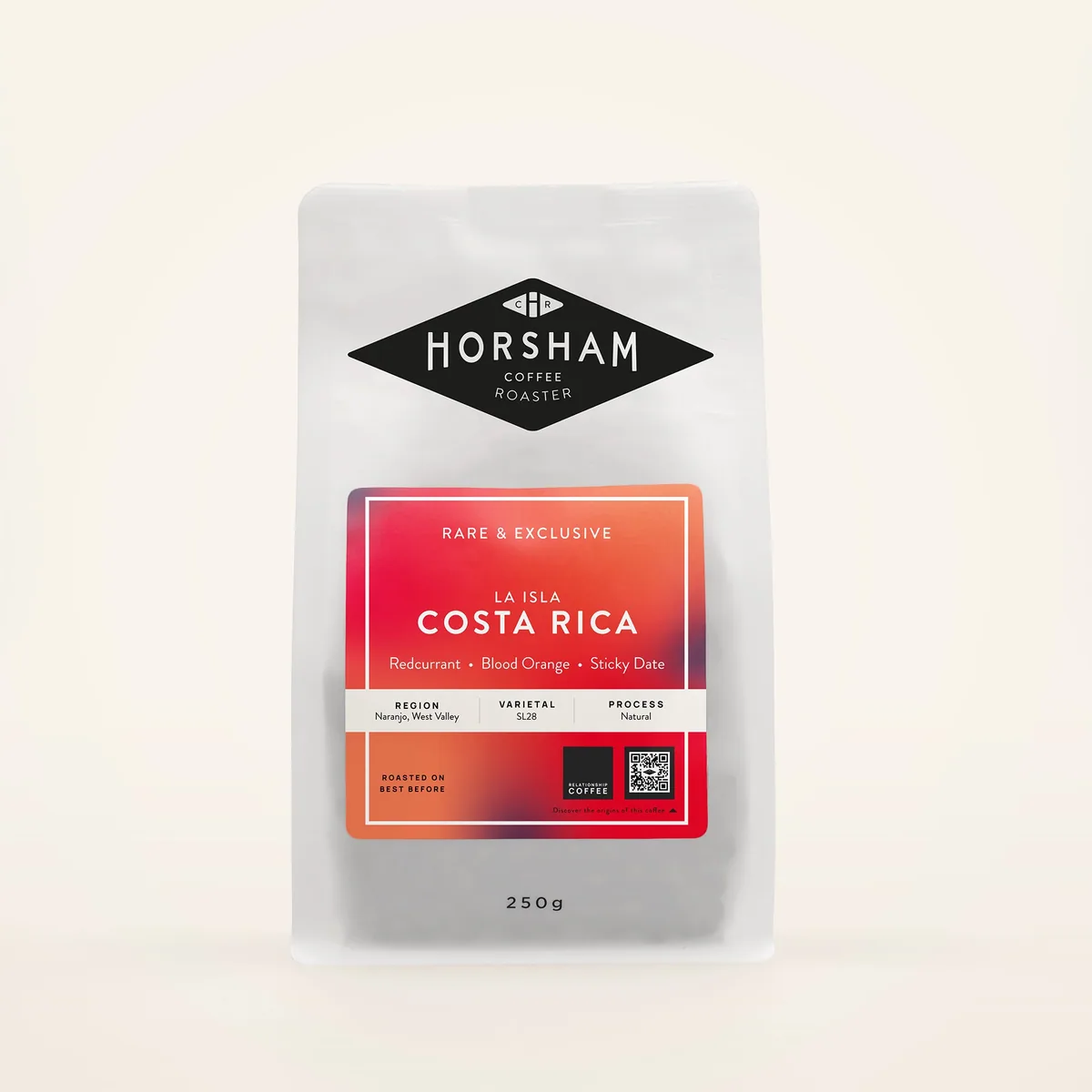 la isla sl28 natural, costa rica coffee from horsham coffee roaster