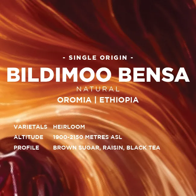 etiopien: bildimoo bensa, ethiopia coffee from muttley & jack's coffee roasters