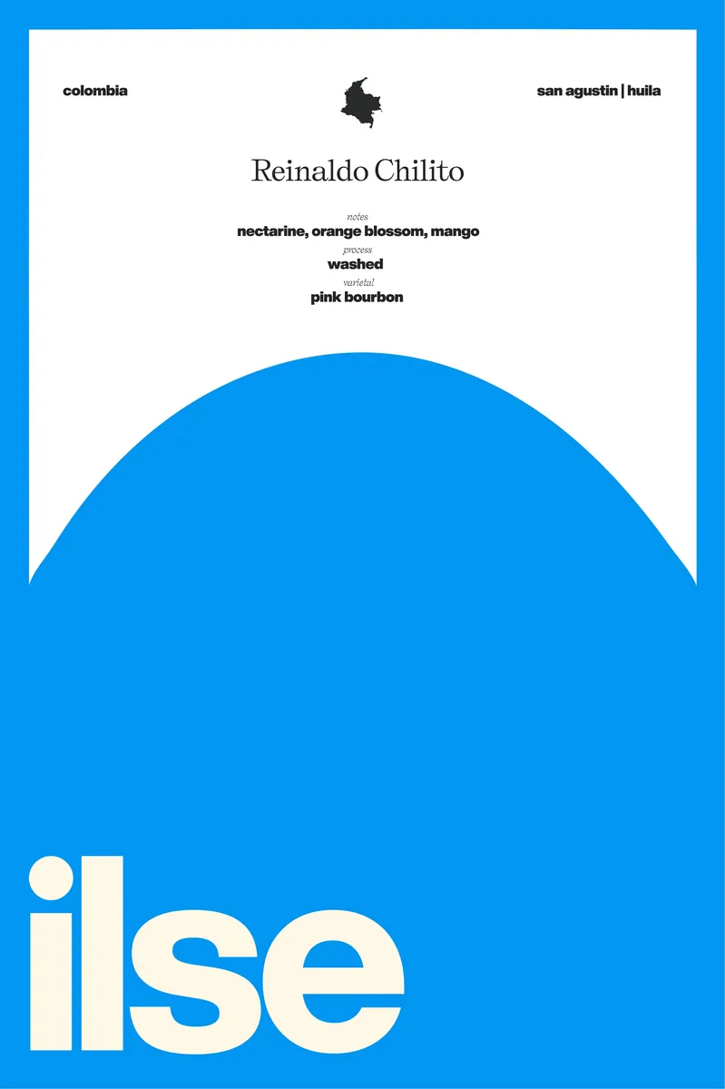 colombia | reinaldo chilito, colombia coffee from ilse coffee
