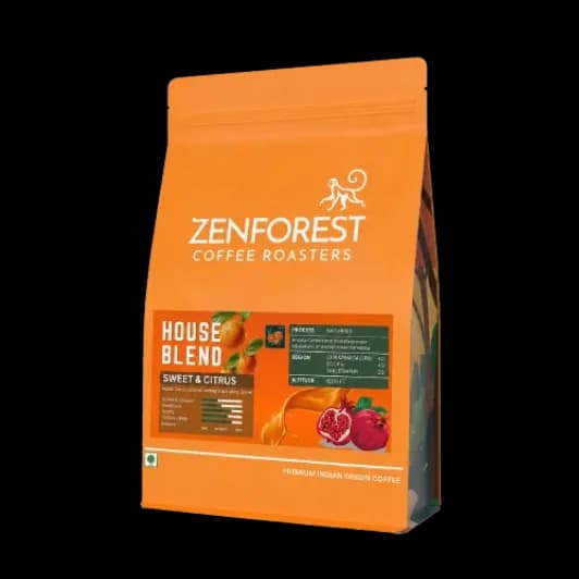 house blend, india coffee from zenforest coffee roasters, sahakarnagar