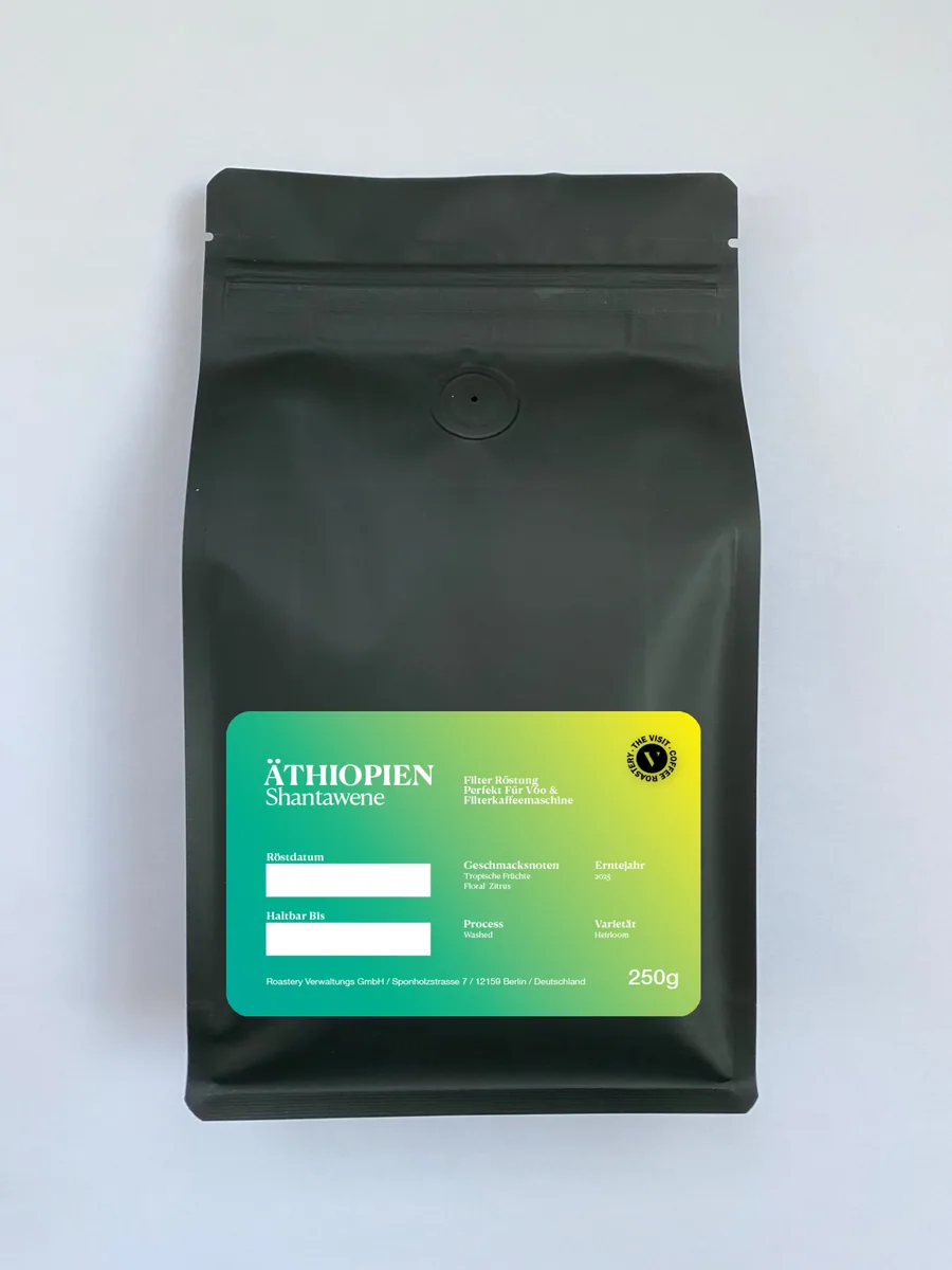 ethiopia shantawene washed, ethiopia coffee from the visit coffee roastery