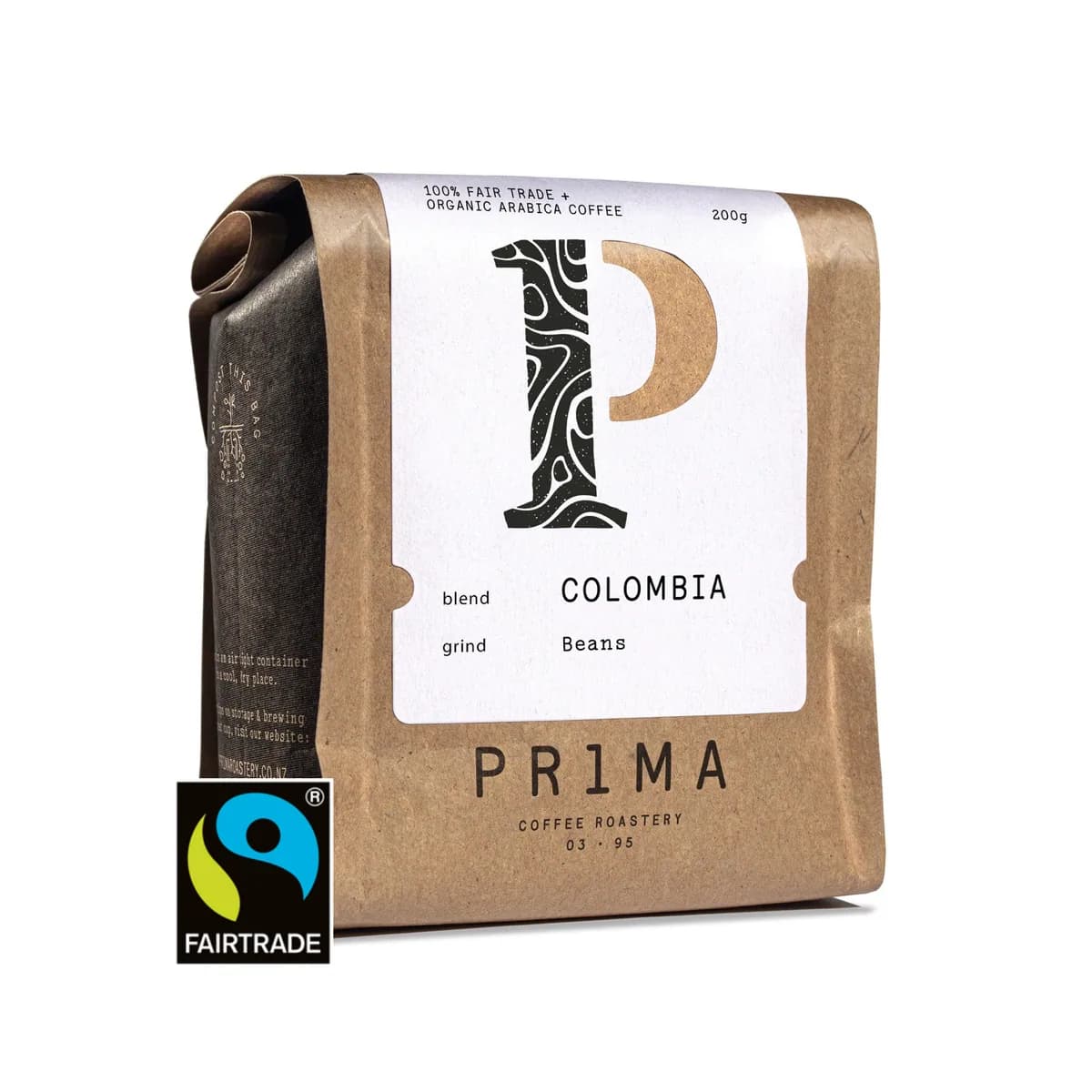 colombia asobris fairtrade organic, colombia coffee from prima roastery