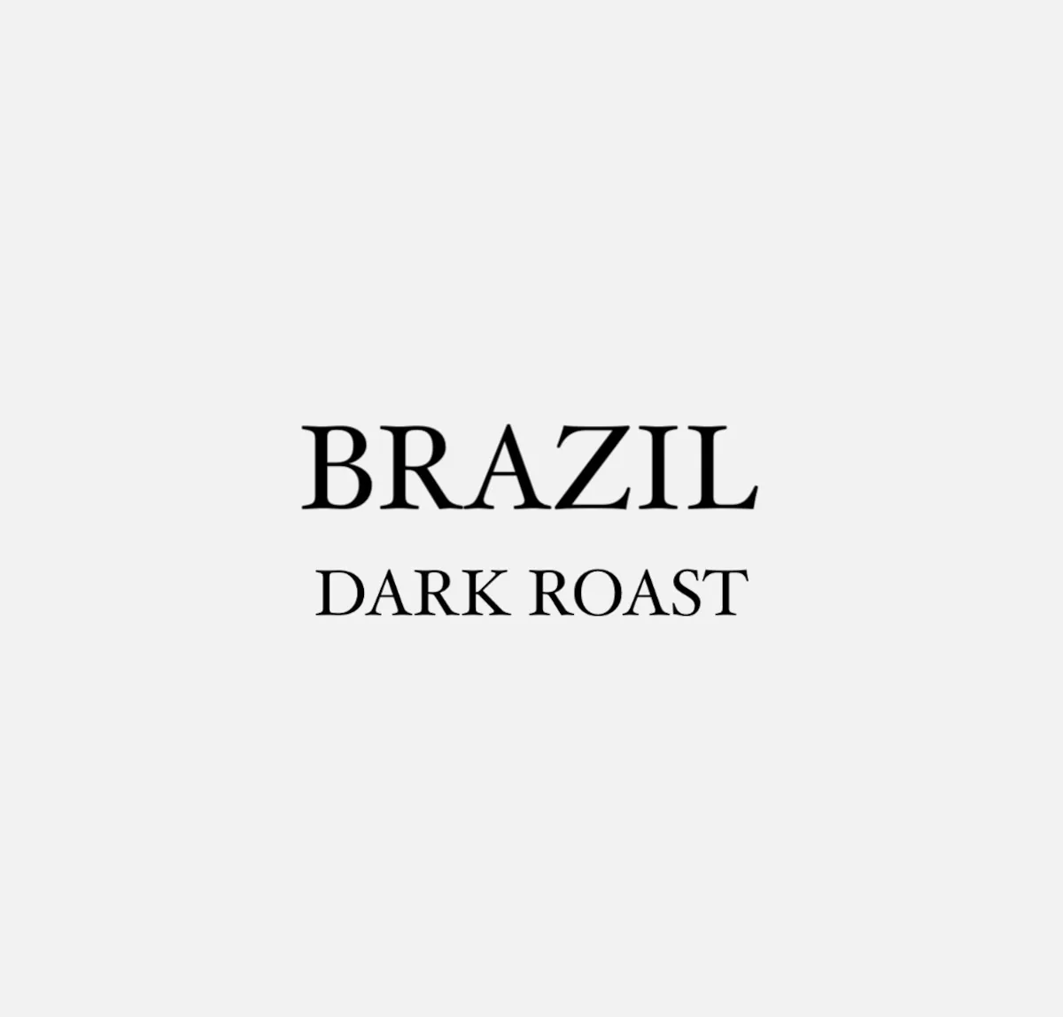 『500g』 brazil natural 深焼き, brazil coffee from foret coffee
