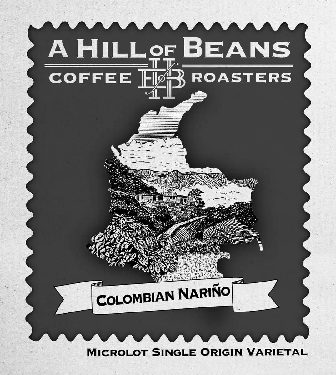 colombian nariño, colombia coffee from a hill of beans coffee roasters