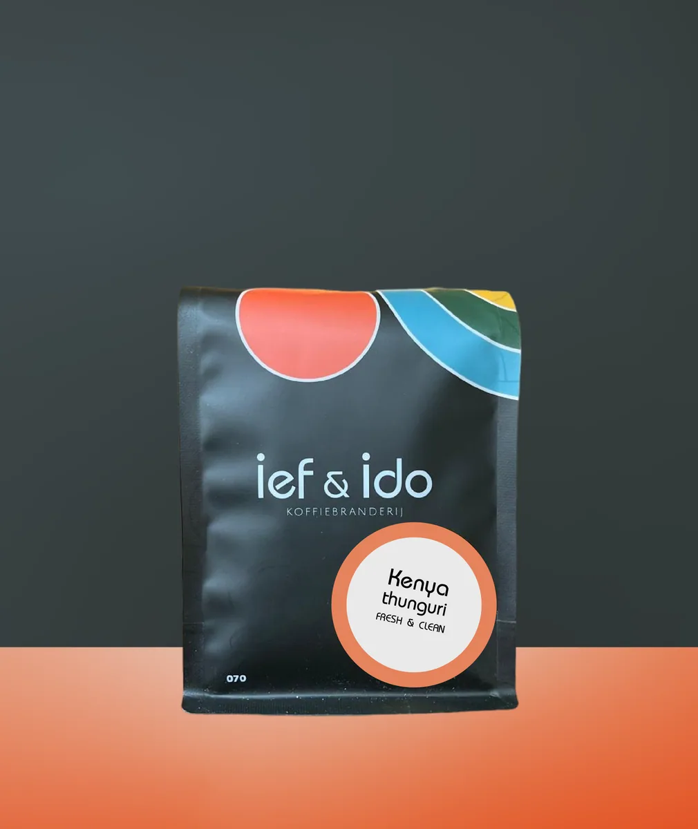kenya thunguri, kenya coffee from ief&ido coffee roasting shop/bar