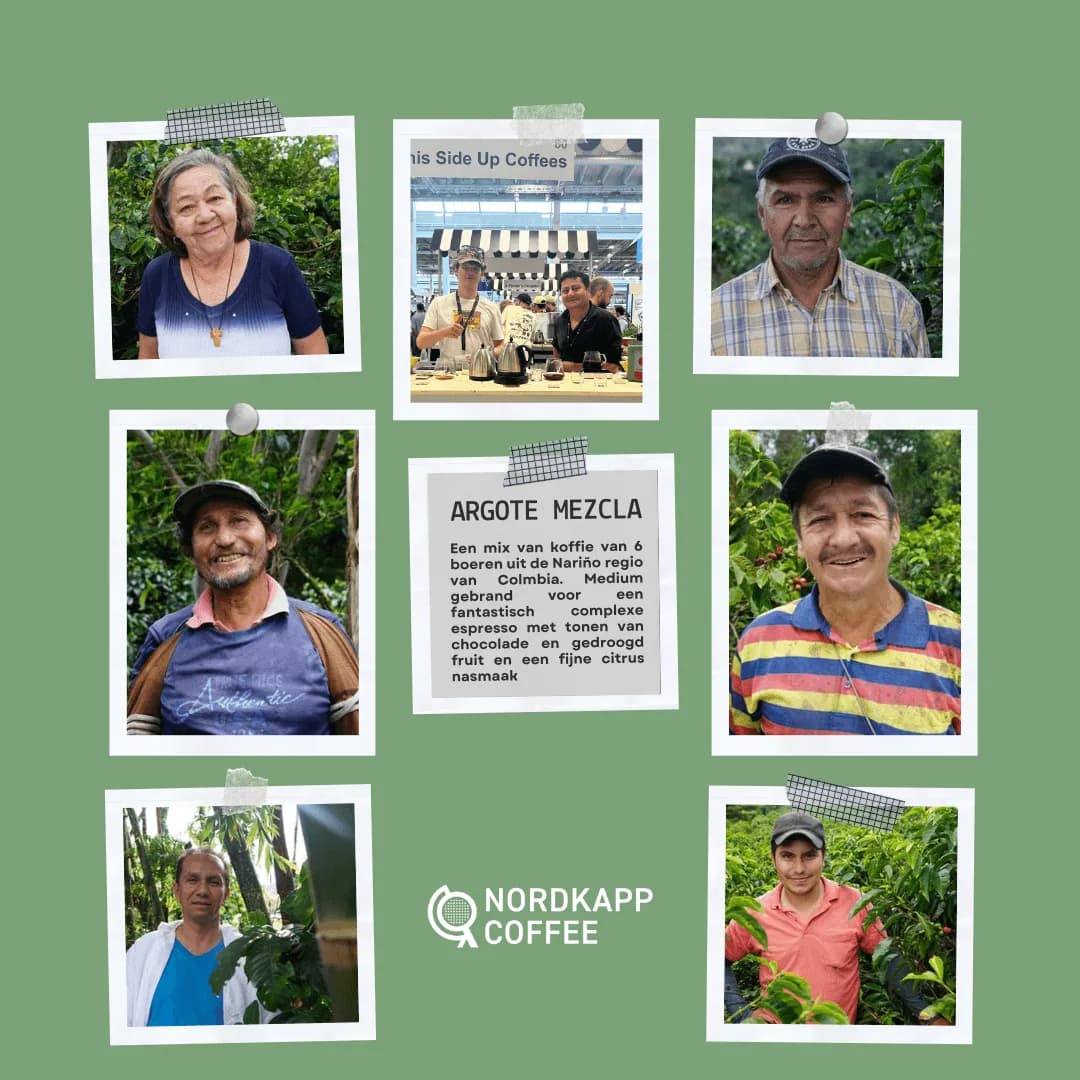 argote mezcla, colombia coffee from nordkapp coffee