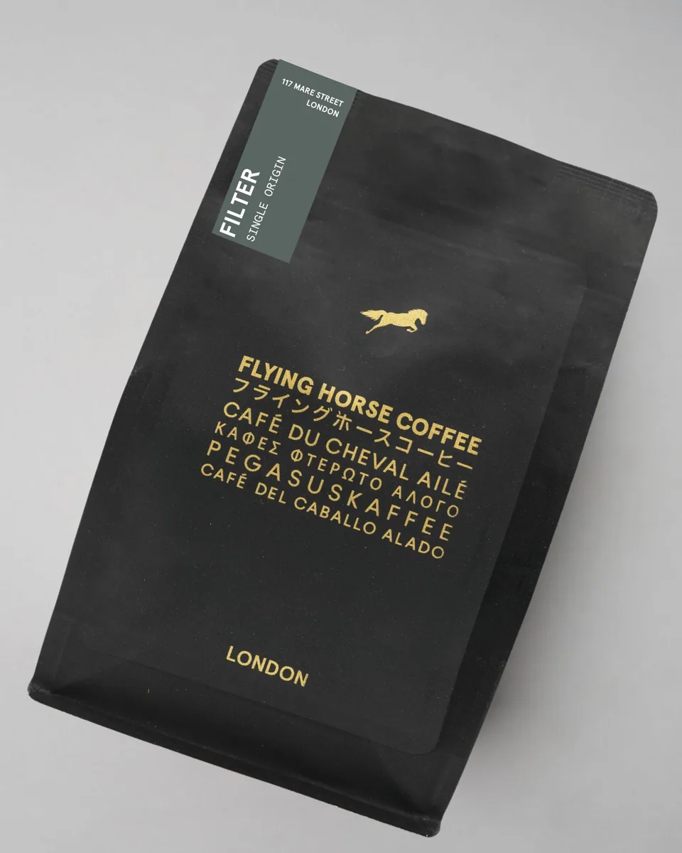 filter - single origin, colombia coffee from flying horse coffee