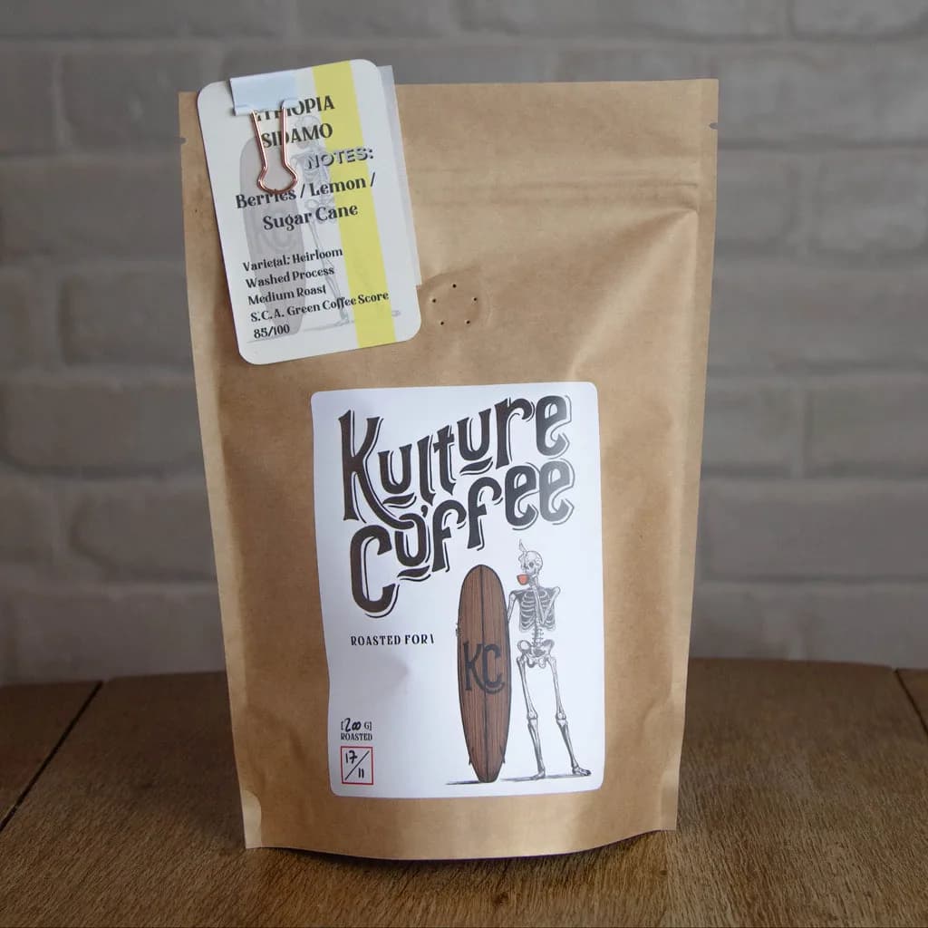 ethiopian sidamo, ethiopia coffee from kulture coffee