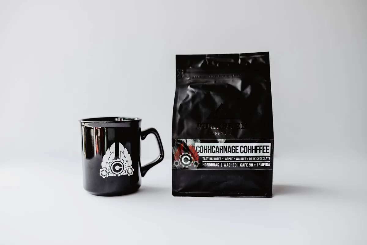 cohhffee - limited release black label, honduras coffee from purebred coffee co.