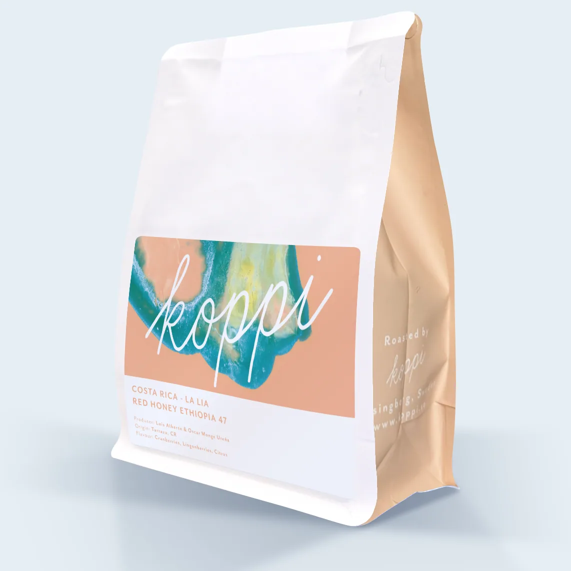costa rica - la lia "red honey ethiopia 47" wholesale, ethiopia + costa rica coffee from koppi