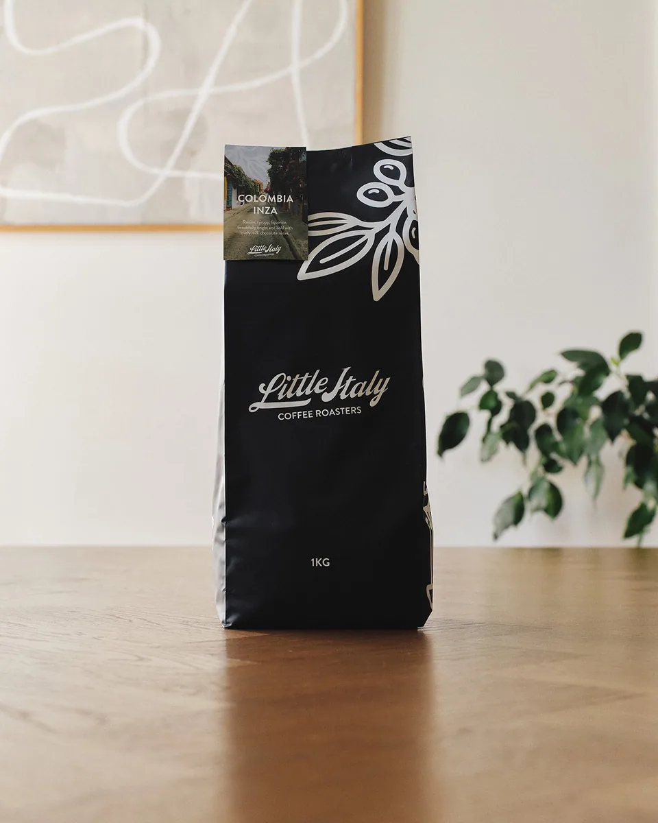 colombia inza single origin coffee, colombia coffee from little italy coffee roasters - roastery
