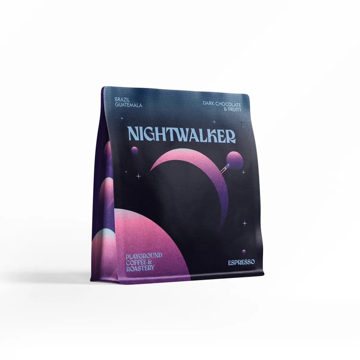 nightwalker espresso, brazil + guatemala coffee from playground coffee st. pauli